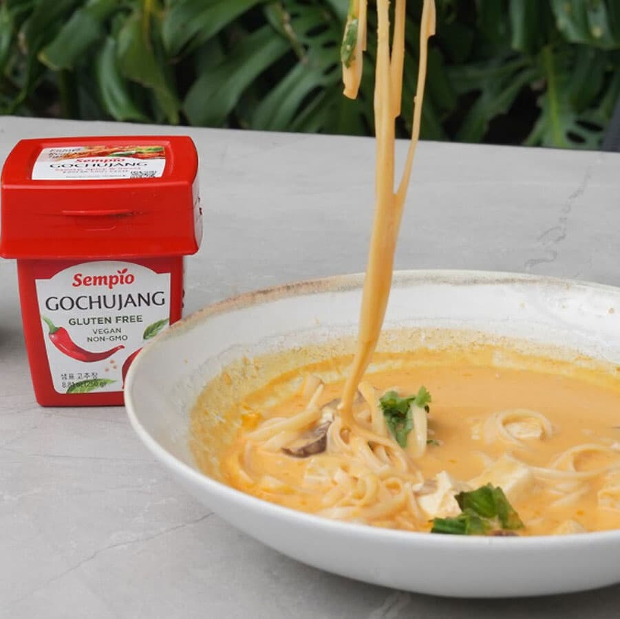 Ramen de champiñones