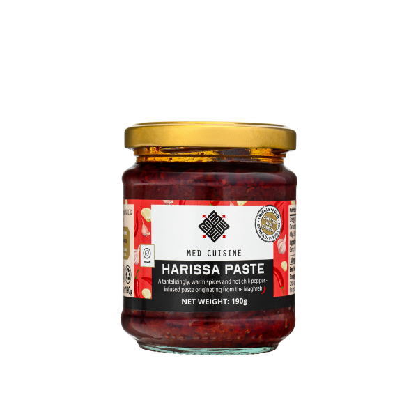 🌶️ Harissa Med Cuisine – Pasta picante con espíritu mediterráneo