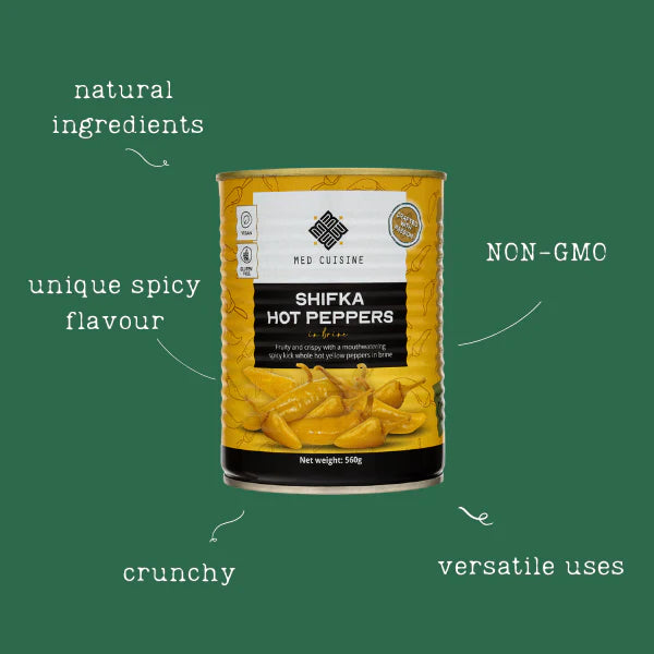 🌶️ Shifka Hot Peppers – Crujientes, picantes y llenos de carácter